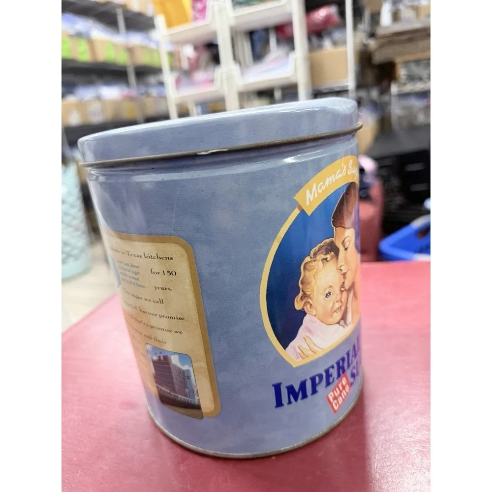 Imperial Pure Cane Sugar Tin Sesquicentennial 1843-1993‎ Canister